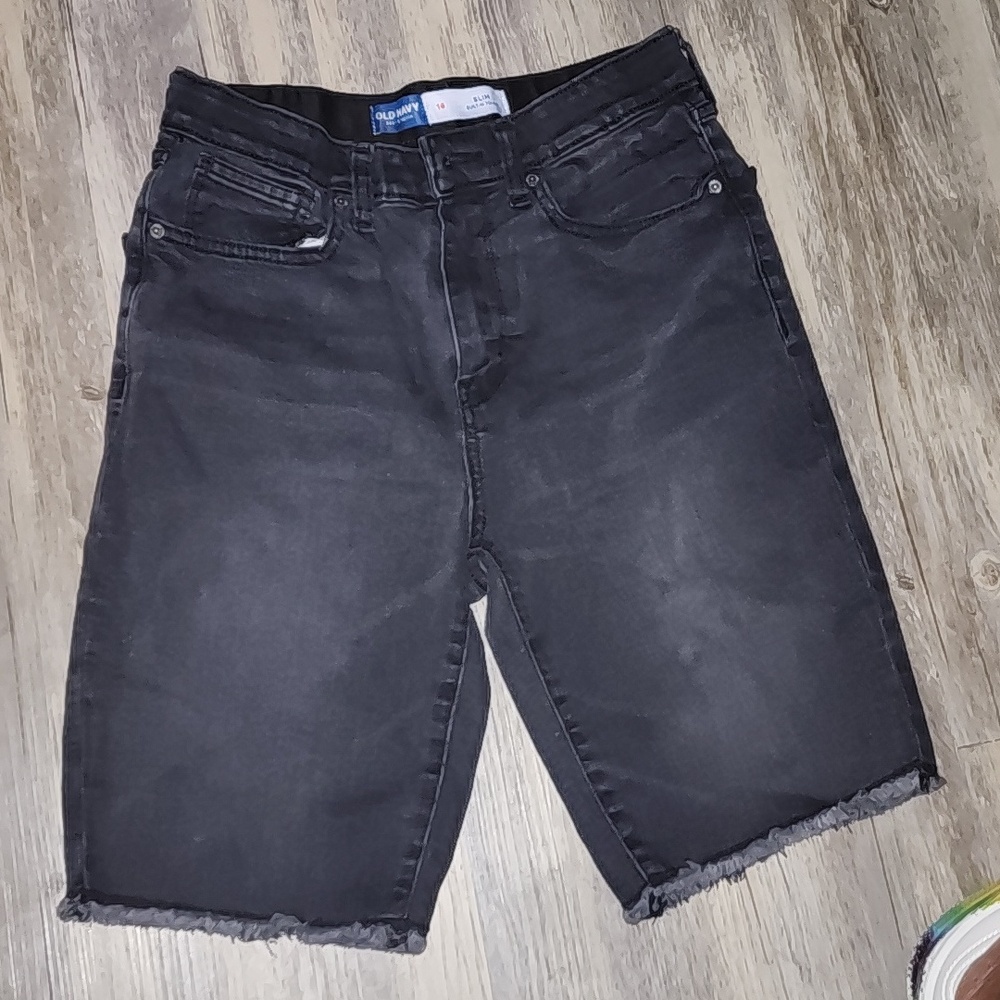 Boy's Old Navy Denim Distressed Shorts